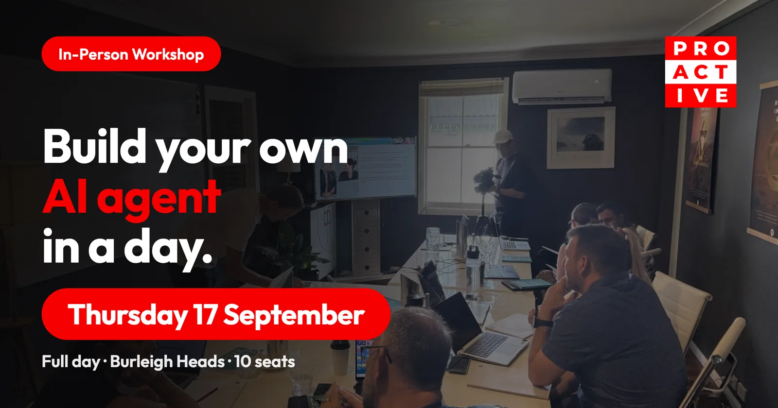 Claude AI Workshop Gold Coast, Thursday 17 September 2026, Burleigh Heads